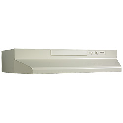 Broan F402411 24 Convertible Under-Cabinet Range Hood, White